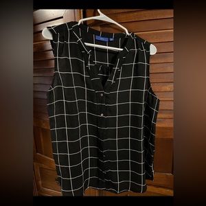 Apt 9 sleeveless blouse XL